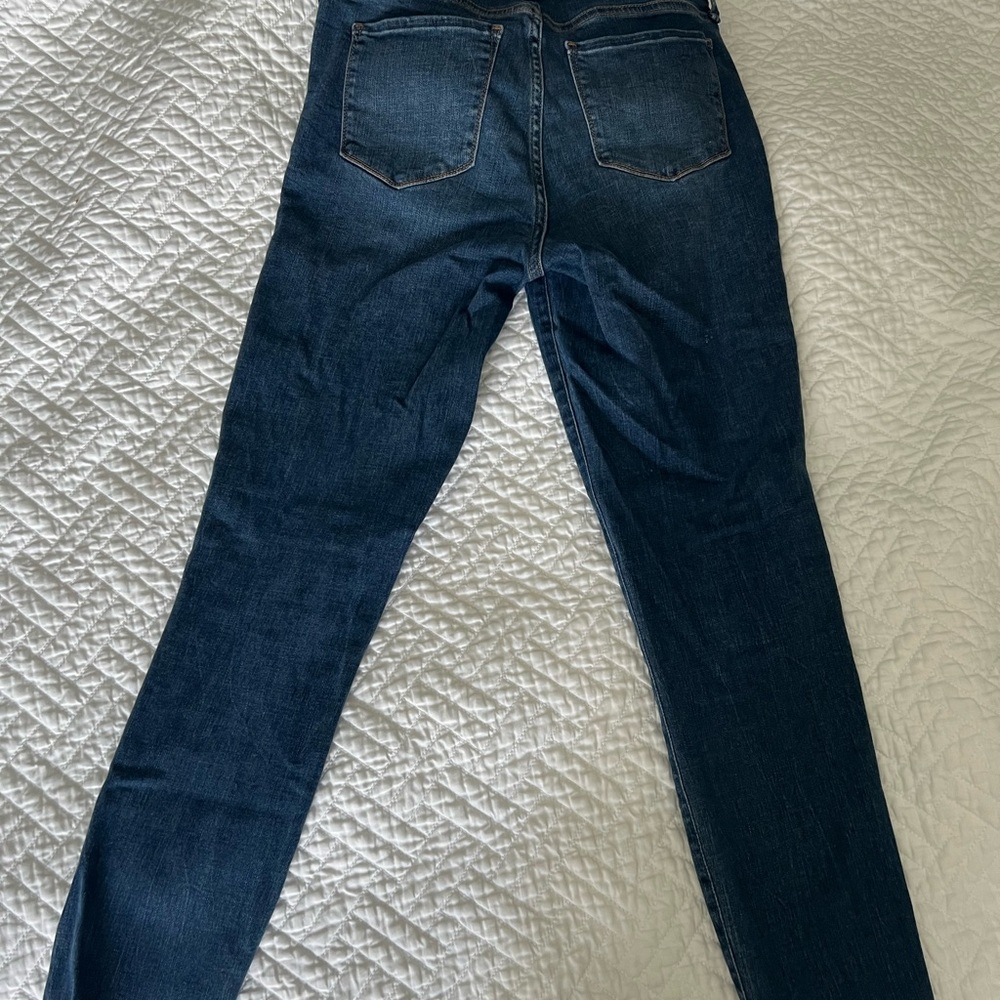Abercrombie and Fitch Curve Love High Rise Super Skinny Ankle Jeans